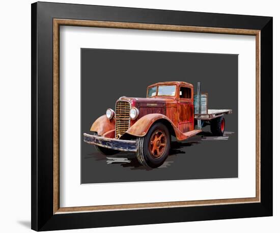 Vintage Truck I-Emily Kalina-Framed Premium Giclee Print