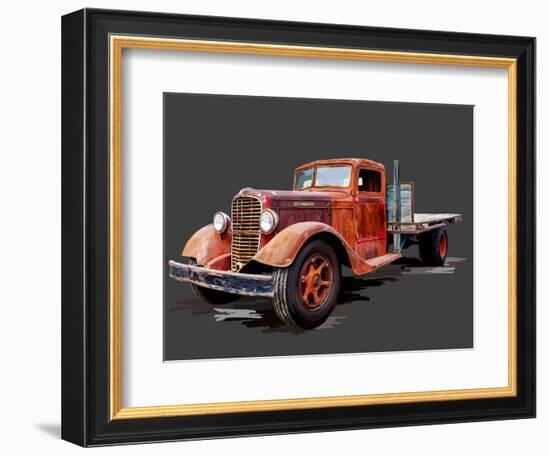 Vintage Truck I-Emily Kalina-Framed Premium Giclee Print