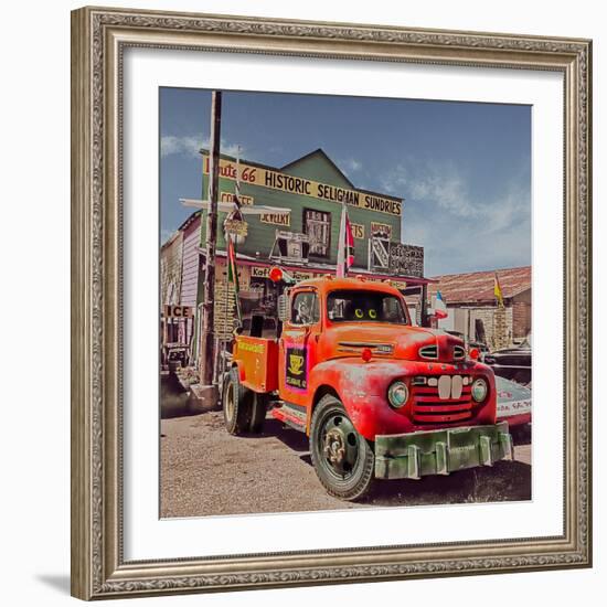 Vintage Truck in America-Salvatore Elia-Framed Photographic Print