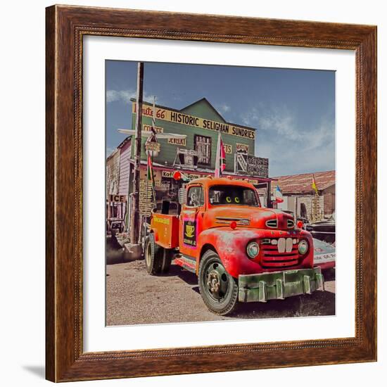 Vintage Truck in America-Salvatore Elia-Framed Photographic Print