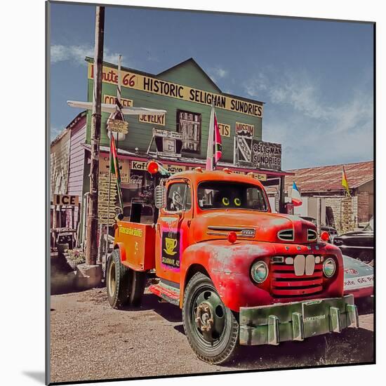 Vintage Truck in America-Salvatore Elia-Mounted Photographic Print