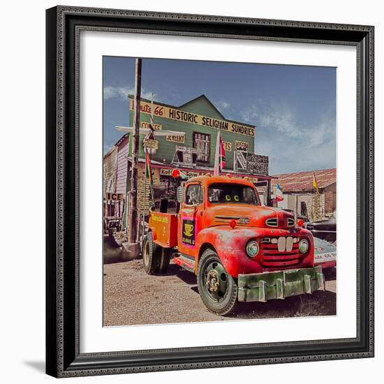 Vintage Truck in America-Salvatore Elia-Framed Photographic Print