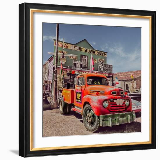 Vintage Truck in America-Salvatore Elia-Framed Photographic Print