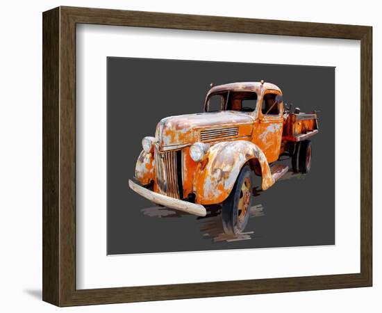 Vintage Truck V-Emily Kalina-Framed Premium Giclee Print