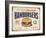 Vintage Try Our Homestyle Hamburgers-Real Callahan-Framed Art Print