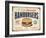 Vintage Try Our Homestyle Hamburgers-Real Callahan-Framed Art Print