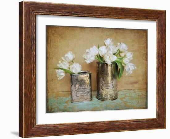 Vintage Tulips I-Cristin Atria-Framed Art Print