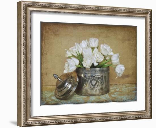 Vintage Tulips II-Cristin Atria-Framed Giclee Print