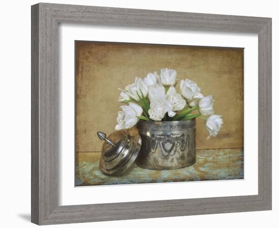 Vintage Tulips II-Cristin Atria-Framed Giclee Print