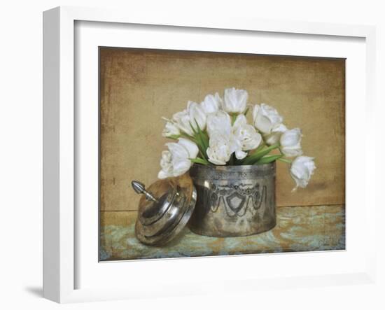 Vintage Tulips II-Cristin Atria-Framed Giclee Print