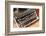 Vintage typewriter in a consignment store in Santa Fe, New Mexico.-Julien McRoberts-Framed Photographic Print