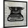 Vintage Typewriter-Piper Ballantyne-Mounted Art Print