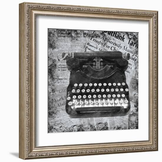 Vintage Typewriter-Lauren Gibbons-Framed Art Print