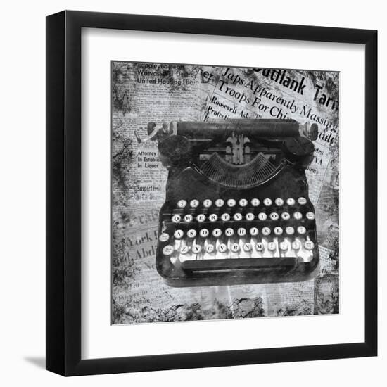 Vintage Typewriter-Lauren Gibbons-Framed Art Print