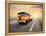 Vintage Van on a Countryside Road-olly2-Framed Premier Image Canvas