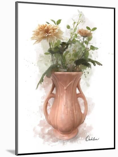 Vintage Vase Blush-Matthew Piotrowicz-Mounted Art Print