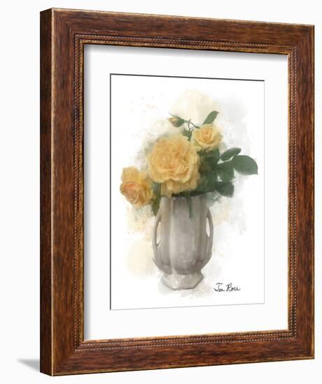 Vintage Vase Ivory-Matthew Piotrowicz-Framed Art Print