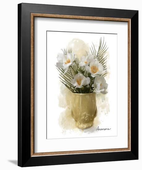 Vintage Vase Yellow-Matthew Piotrowicz-Framed Art Print