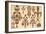 Vintage Victorian Textile Pattern Design-English-Framed Giclee Print