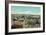 Vintage View of San Diego-null-Framed Art Print