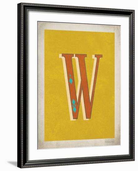 Vintage W-Kindred Sol Collective-Framed Art Print