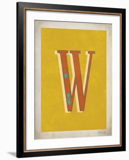 Vintage W-Kindred Sol Collective-Framed Art Print