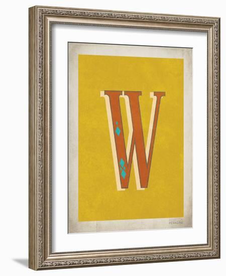 Vintage W-Kindred Sol Collective-Framed Art Print