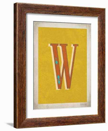 Vintage W-Kindred Sol Collective-Framed Art Print