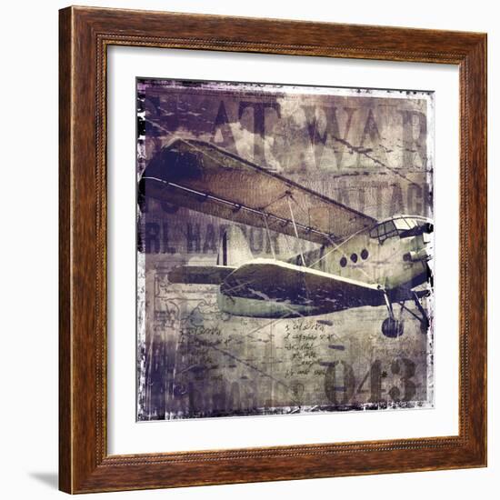 Vintage War Aircraft-Mindy Sommers-Framed Giclee Print