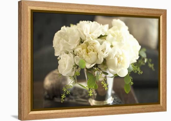 Vintage White Peony-Karyn Millet-Framed Premier Image Canvas