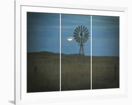 Vintage Windmill-Wink Gaines-Framed Giclee Print