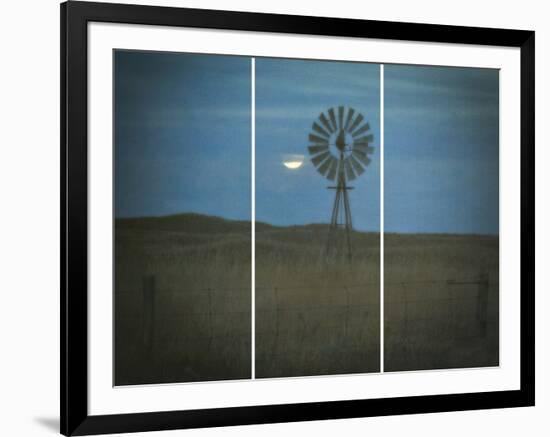 Vintage Windmill-Wink Gaines-Framed Giclee Print