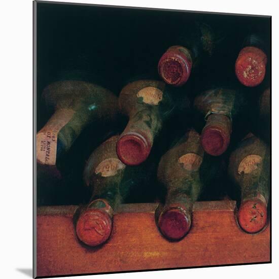 Vintage Wine Cellar I-Amy Melious-Mounted Art Print