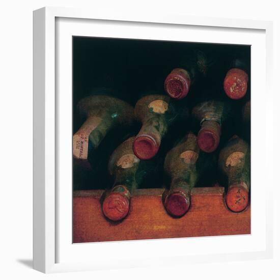 Vintage Wine Cellar I-Amy Melious-Framed Premium Giclee Print