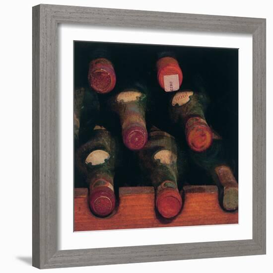 Vintage Wine Cellar II-Amy Melious-Framed Premium Giclee Print