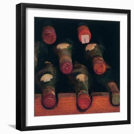 Vintage Wine Cellar II-Amy Melious-Framed Premium Giclee Print