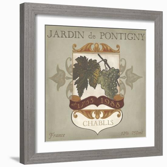 Vintage Wine Labels I-Erica J. Vess-Framed Premium Giclee Print