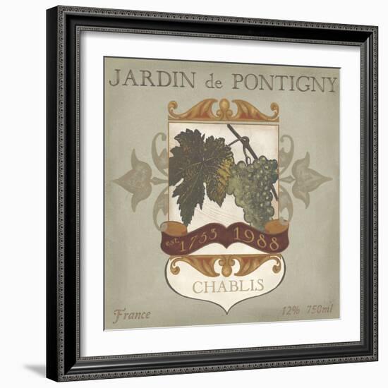 Vintage Wine Labels I-Erica J. Vess-Framed Premium Giclee Print