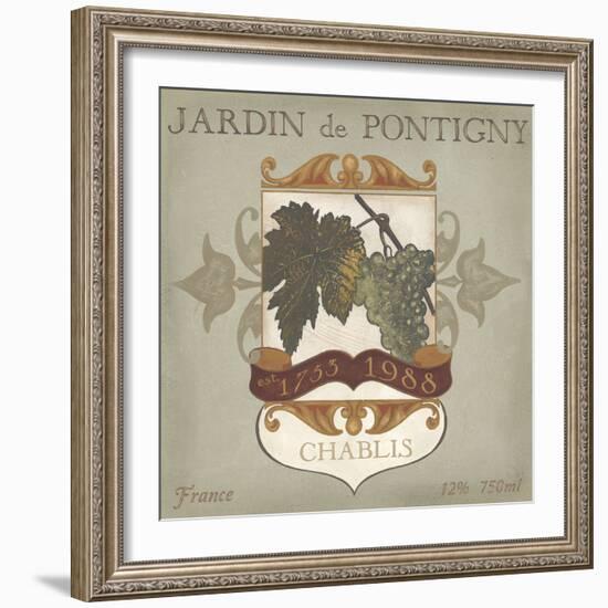 Vintage Wine Labels I-Erica J. Vess-Framed Art Print