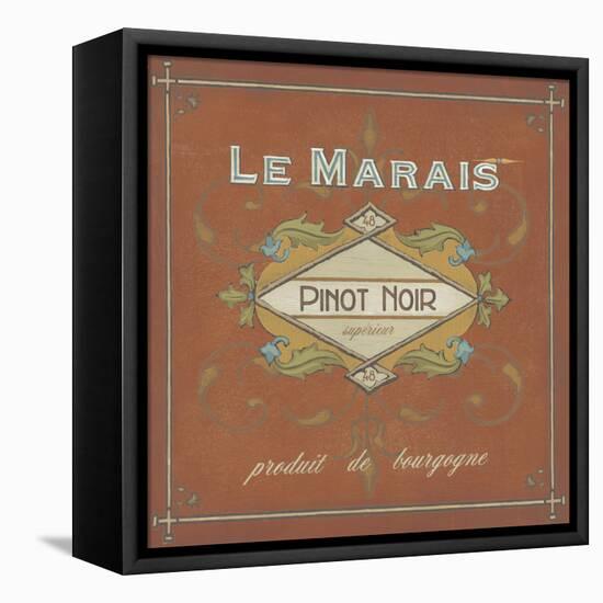 Vintage Wine Labels II-Erica J. Vess-Framed Stretched Canvas