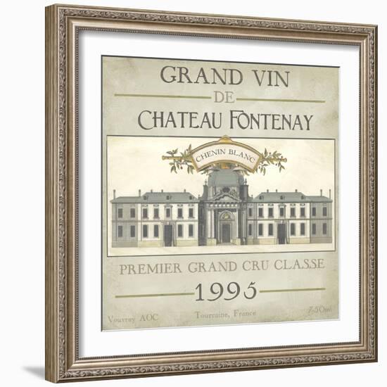 Vintage Wine Labels IX-Erica J. Vess-Framed Art Print