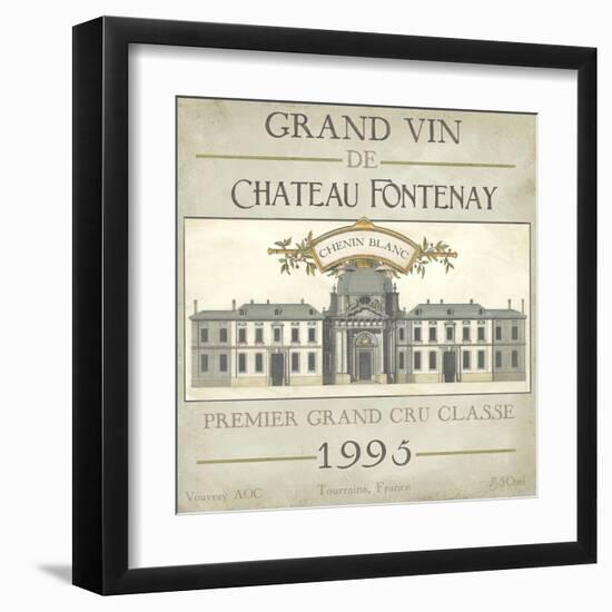 Vintage Wine Labels IX-Erica J. Vess-Framed Art Print