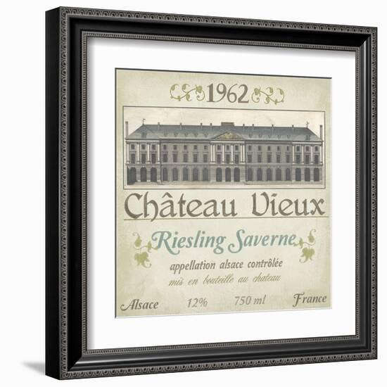 Vintage Wine Labels VII-Erica J. Vess-Framed Art Print