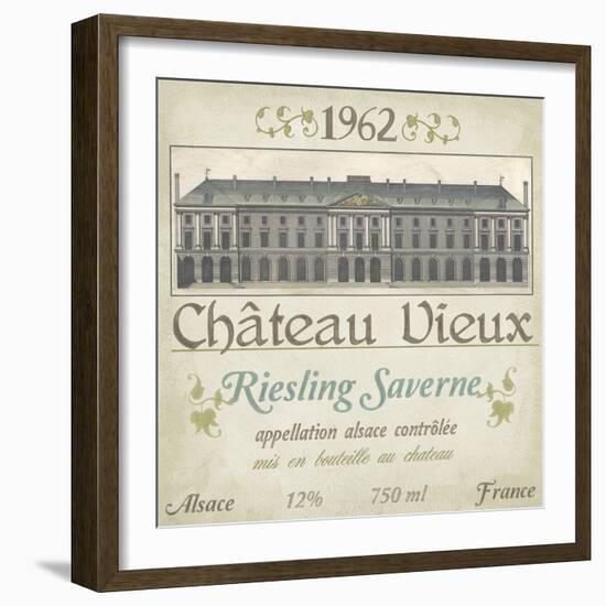 Vintage Wine Labels VII-Erica J. Vess-Framed Art Print