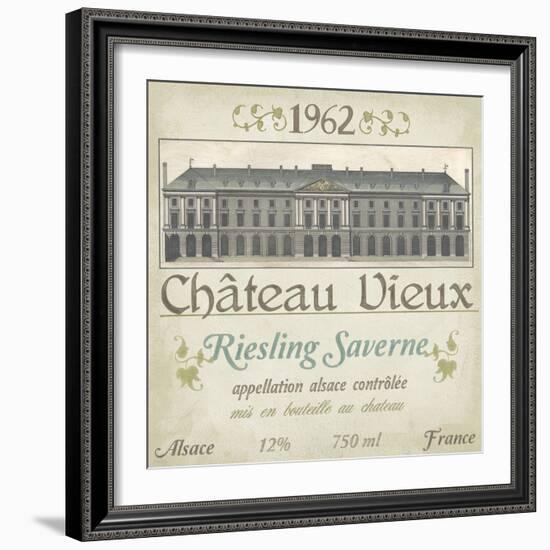 Vintage Wine Labels VII-Erica J. Vess-Framed Art Print