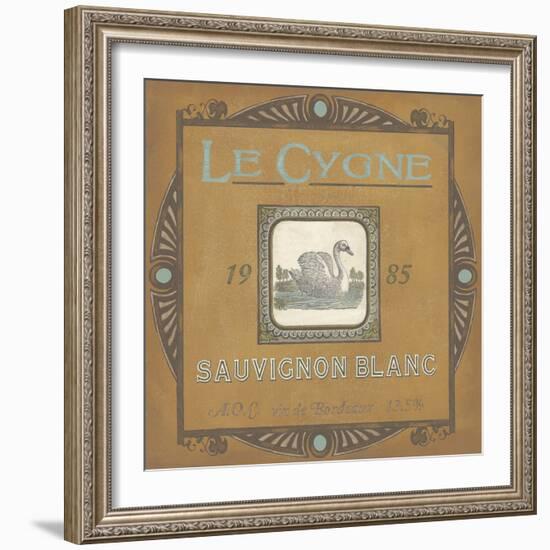 Vintage Wine Labels VIII-Erica J. Vess-Framed Art Print