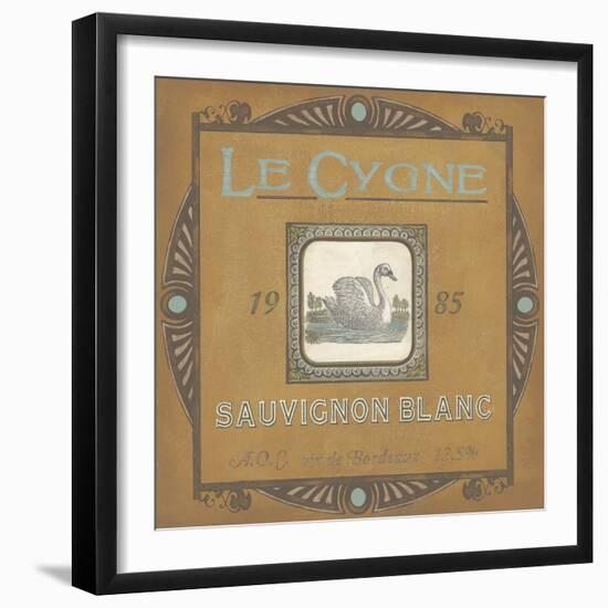 Vintage Wine Labels VIII-Erica J. Vess-Framed Art Print