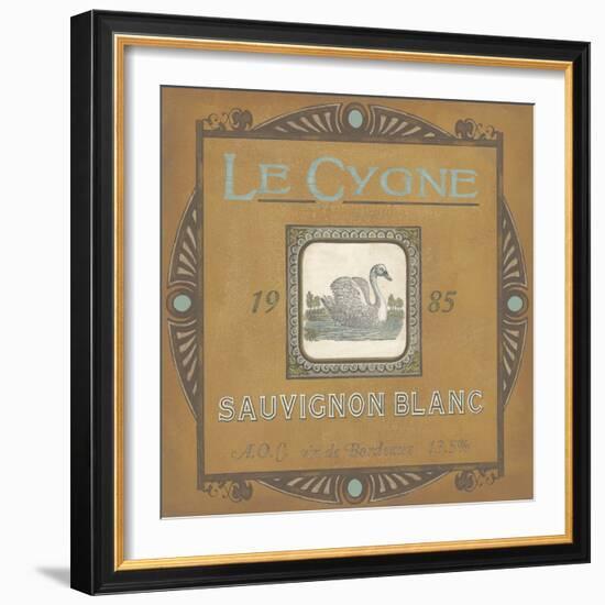 Vintage Wine Labels VIII-Erica J. Vess-Framed Art Print