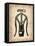 Vintage Wine Opener 1-NaxArt-Framed Stretched Canvas