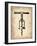 Vintage Wine Opener 2-NaxArt-Framed Art Print